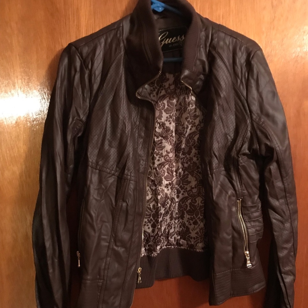 Guess Pleather Jacket